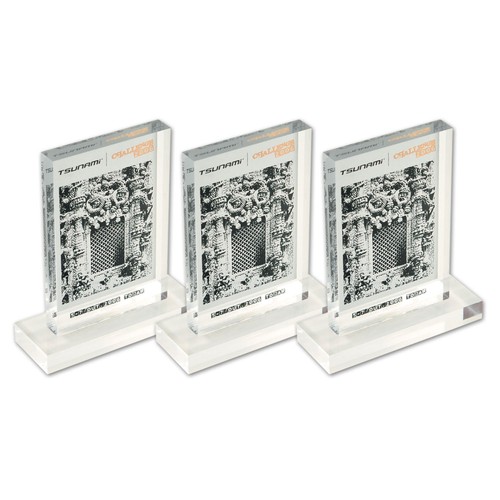 TROFEO 10MM 15X10CM PERSONALIZABLE RECTANGULAR
