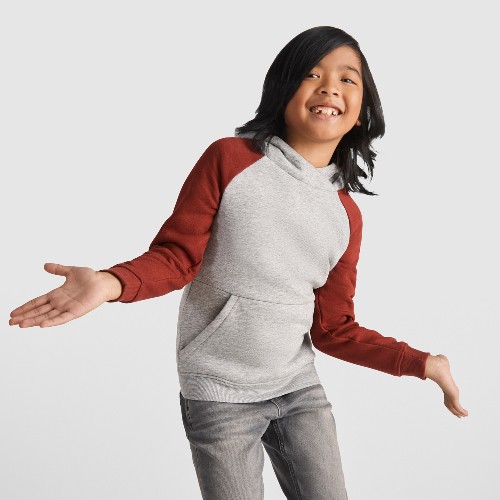 Sudadera bicolor unisex BADET