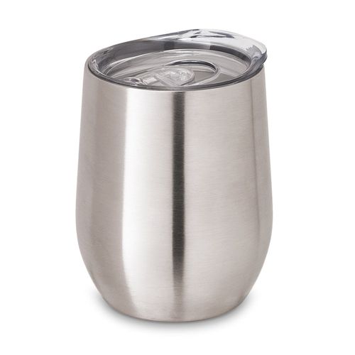 RONDE. Roestvrijstalen reisbeker 400 ml