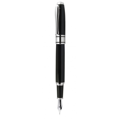FOUNTAIN PEN BLACK CHROMED SHINY FOUNTAIN PEN BLACK CHROMED SHINY