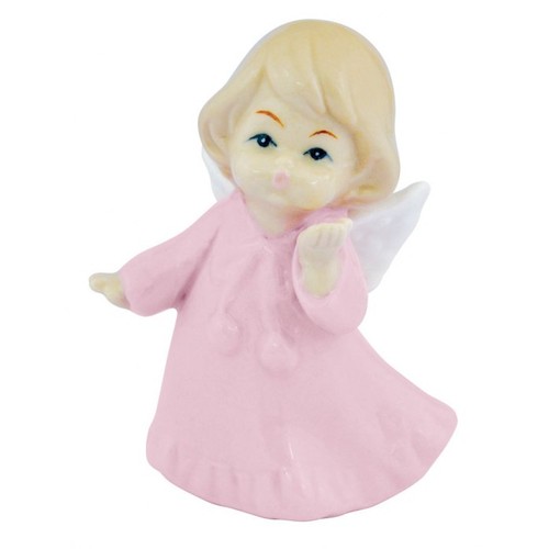 CERAMIC ANGELET PINK 5.7*4.2*7.3