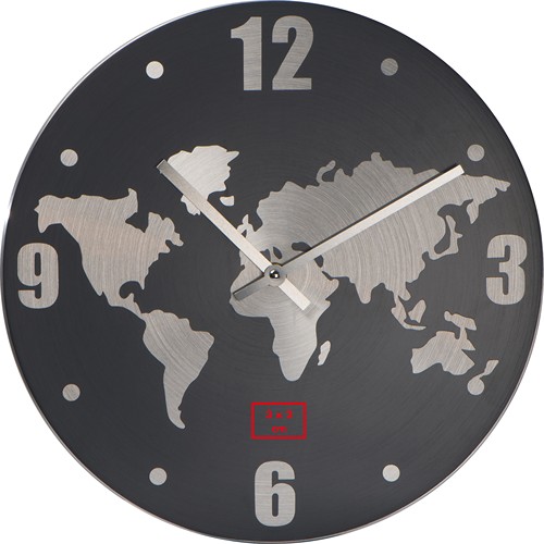 Aluminium wall clock Aluminium wall clock