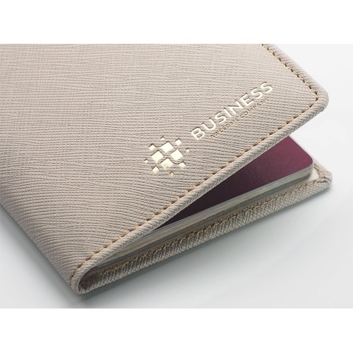 Custodia per passaporto con blocco RFID Custodia per passaporto con blocco RFID