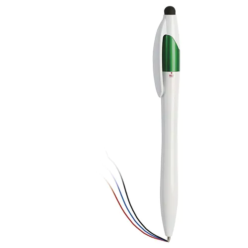 3 COLORS TOUCH SCREEN PLASTIC BALLPOINT PEN