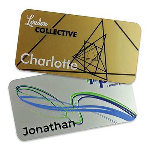Impress Pro permanent name badges, 75 X 38 mm Impress Pro permanent name badges, 75 X 38 mm
