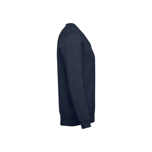 THC MILAN. Men's V-neck pullover in cotton and polyamide
