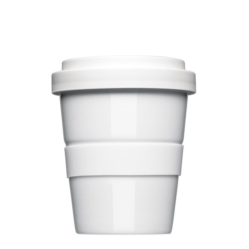 Coffee2Go Mini, Coffee to Go Mug, Shape 344, including flat- or profiled siliconbelt - 9C HL-fulldecor printing
