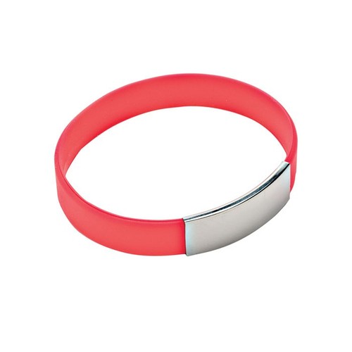 BRACELET FOR MAN RED SILICONE