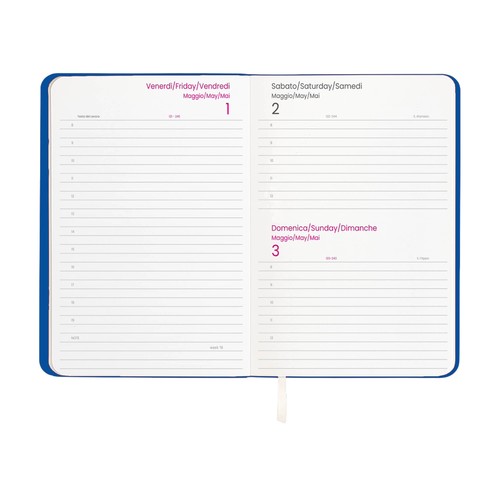 2026 daily planner with soft cover in thermo-reactive PU 2026 daily planner with soft cover in thermo-reactive PU
