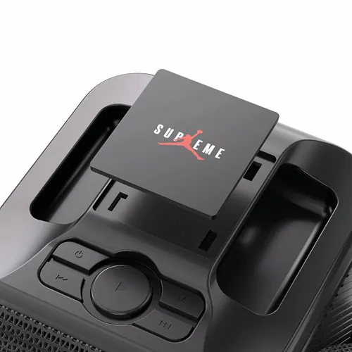 Singvibe RCS recycled plastic karaoke set with double mic Singvibe RCS recycled plastic karaoke set with double mic