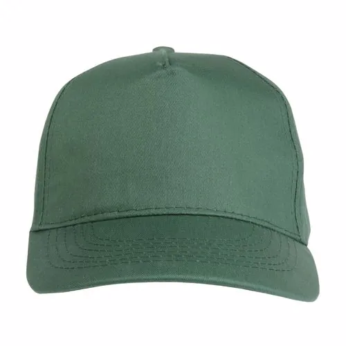 Polyester 5-panel cap with adjustable velcro strap Polyester 5-panel cap with adjustable velcro strap