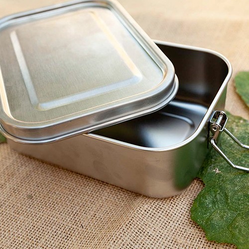 Stainless steel lunch box Natasha