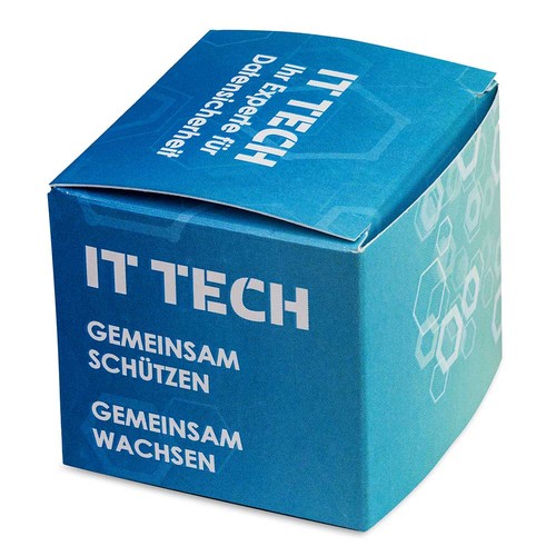 Pot cube Hexagon avec graines - Piment