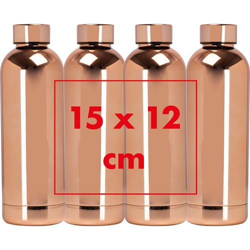 Gourde en acier inoxydable sous vide, 500ml Gourde en acier inoxydable sous vide, 500ml