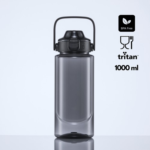 NEON TRITAN™-WATERFLES, BLIKVORM, 1000ML NEON TRITAN™-WATERFLES, BLIKVORM, 1000ML