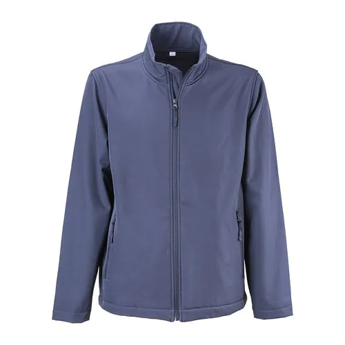 Veste softshell avec intérieur polaire, deux poches latérales et fermeture éclair