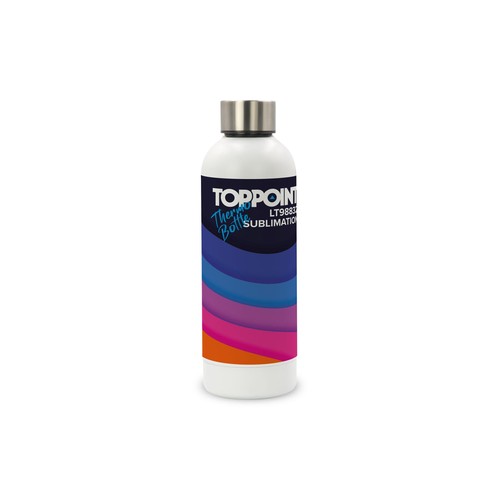 Borraccia termica con finitura sublimazione 500ml Borraccia termica con finitura sublimazione 500ml