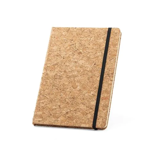 FREUD. A5 notepad and ballpoint pen set in cork FREUD. A5 notepad and ballpoint pen set in cork