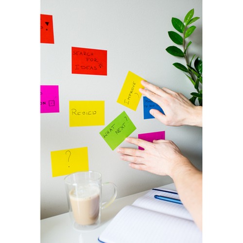 Elektrostatyczne karteczki samoprzylepne | Rolly Elektrostatyczne karteczki samoprzylepne | Rolly