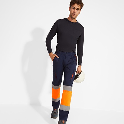 Lined high-visibility trousers ENIX Lined high-visibility trousers ENIX