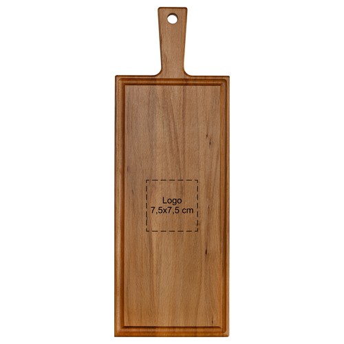 Beech board with handle 48x17 cm Beech board with handle 48x17 cm