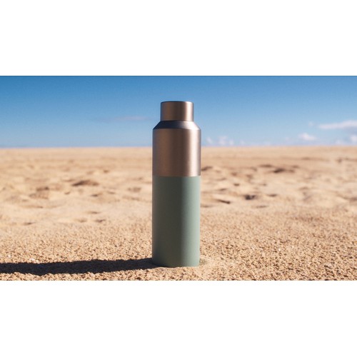 Fluid RCS gerecycled RVS water fles 600ML