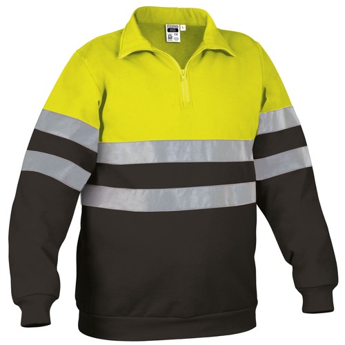 bluza z odblaskowymi paskami