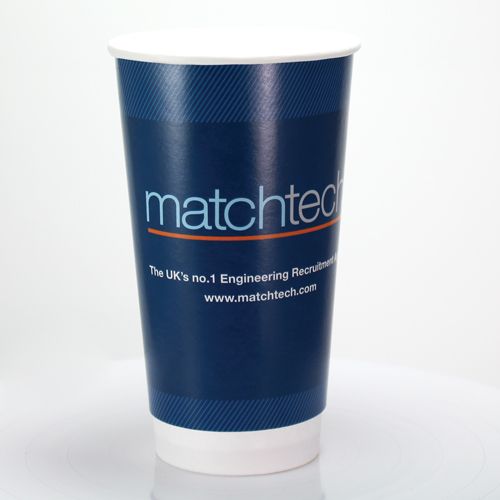 Doppelwandiger Pappbecher (20oz/568ml)