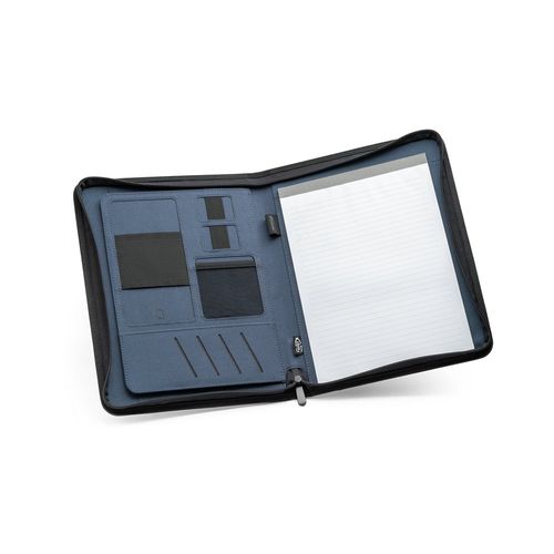 EMERGE FOLDER. A4 folder in recycled polyester (100% rPET) 300D with zipper EMERGE FOLDER. A4 folder in recycled polyester (100% rPET) 300D with zipper