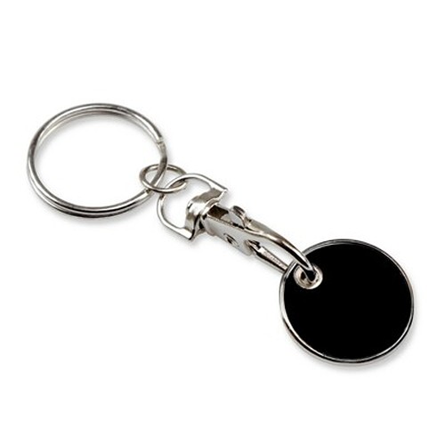 Keyring with shopping cart coin | Lill