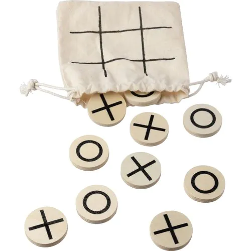 Natural wooden tic-tac-toe game Waltraud Natural wooden tic-tac-toe game Waltraud