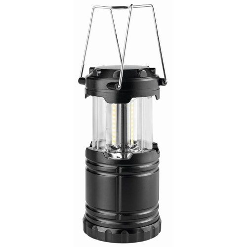 Metmaxx® LED MegaBeam lantern "OutdoorBuddyMini" black