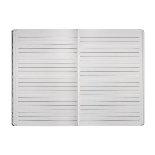 Stone paper notebook, white lined sheets, 64 pages, 14.5x21 cm