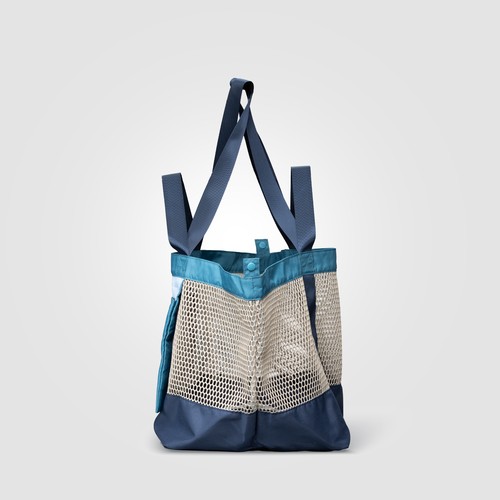 Neri Recycled Mesh Foldable Tote Bag - 45L