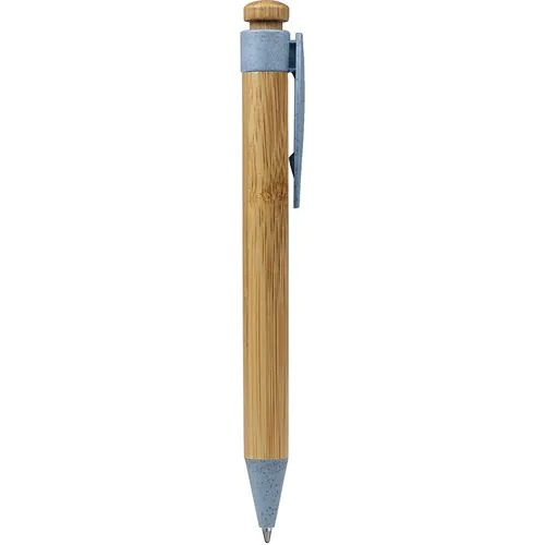 BOLIGRAFO BAMBÚ Y PAJA DE TRIGO+ABS