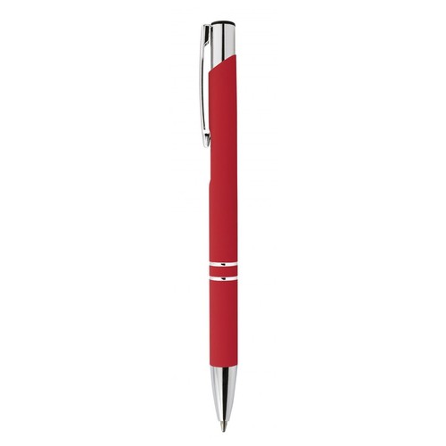 BALLPOINT ALUMINIUM RUBBER-COATED RED BALLPOINT ALUMINIUM RUBBER-COATED RED