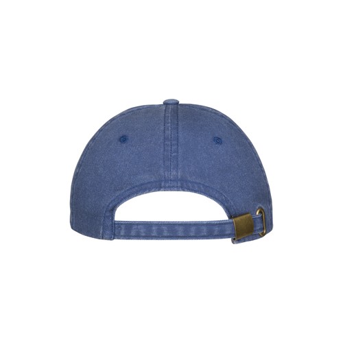 260 g/m2 stone washed cotton baseball cap, 6 panels