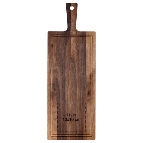 Walnut board with handle 48x17 cm