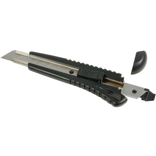 ABS-Schneider/Messer mit Klingenanschlag, große und 2 Ersatzklingen ABS-Schneider/Messer mit Klingenanschlag, große und 2 Ersatzklingen