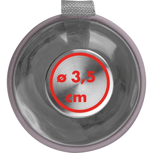 1000 ml glass bottle with neoprene sleeve