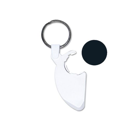 KEY-RING TOKEN HOLDER WITH SCRATCHCARD SCRAPER