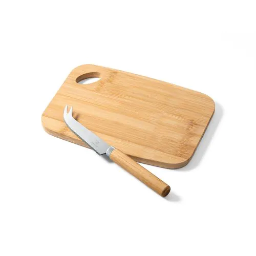 CAPPERO. Planche et couteaux à fromage