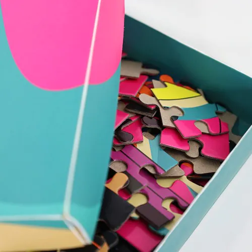 112-Piece Puzzle in Customizable Cardboard Box 112-Piece Puzzle in Customizable Cardboard Box