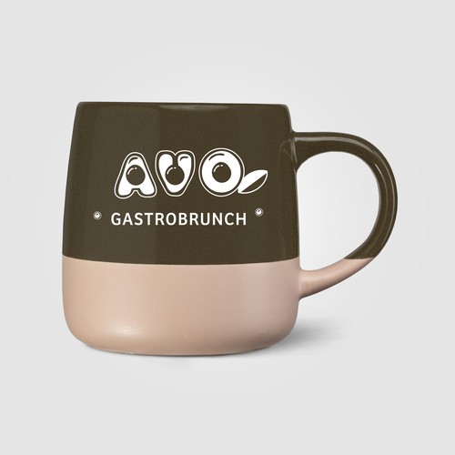 Atlas Ceramic Colour Block Mug - 445 ml Atlas Ceramic Colour Block Mug - 445 ml