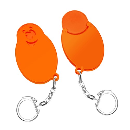 Chip holder with 1€ chip "face" Chip holder with 1€ chip "face"
