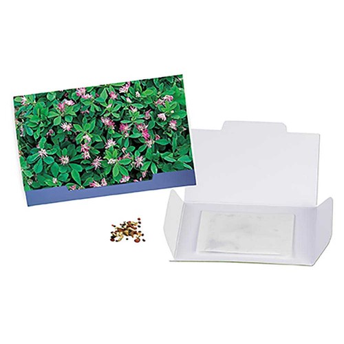 Flower-card with seeds - Persian clover (seeds) Flower-card with seeds - Persian clover (seeds)