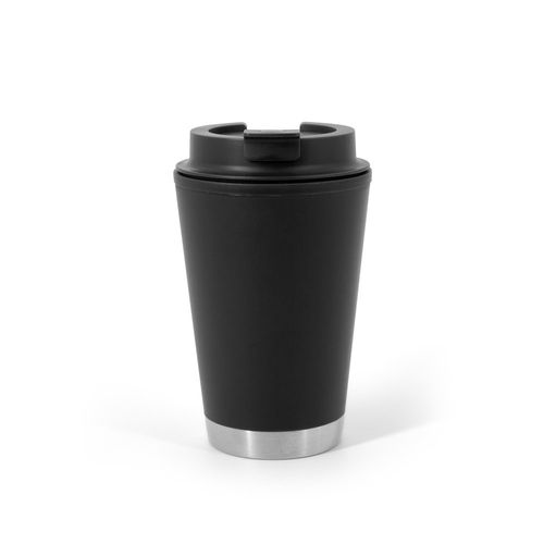 FIGLIOLI. Double-walled, leak-proof PP travel cup FIGLIOLI. Double-walled, leak-proof PP travel cup