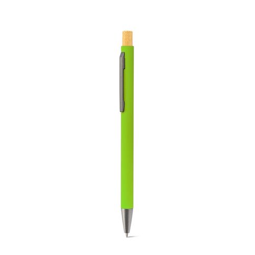 ZYLEN. Ballpoint pen in recycled aluminum (100% rAL), with rubber finish ZYLEN. Ballpoint pen in recycled aluminum (100% rAL), with rubber finish