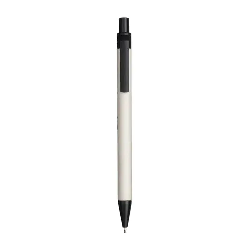 Stylo à bille en papier recyclé avec détails en PLA coloré