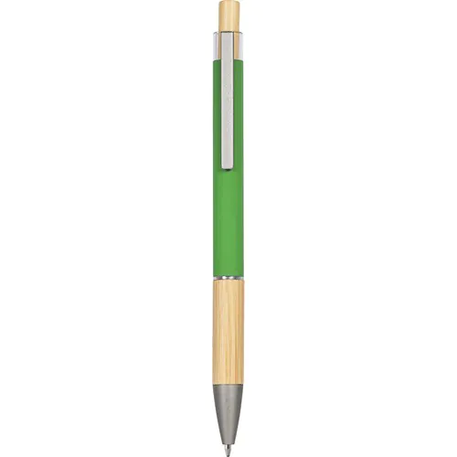 PENNA A SFERA IN ALLUMINIO, METALLO, BAMBÙ E PLASTICA PENNA A SFERA IN ALLUMINIO, METALLO, BAMBÙ E PLASTICA
